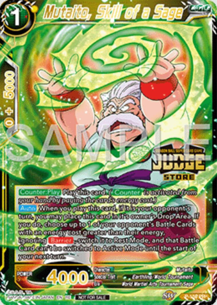 Mutaito, Skill of a Sage (Judge Pack Vol.16) (Store) (P-159) [Tournament Promotion Cards] | Shuffle n Cut Hobbies & Games