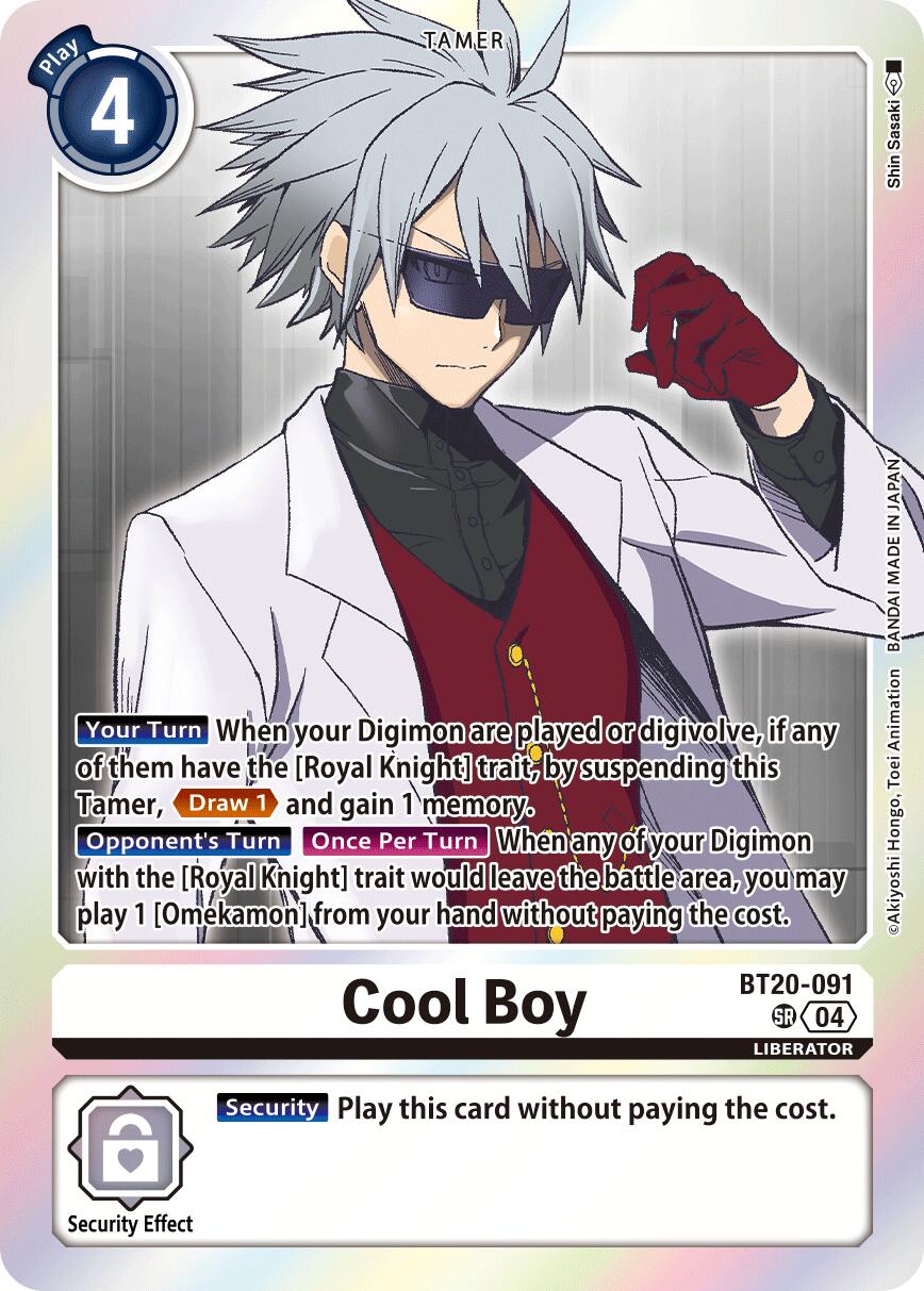 Cool Boy [BT20-091] [Release Special Booster Ver.2.5] | Shuffle n Cut Hobbies & Games