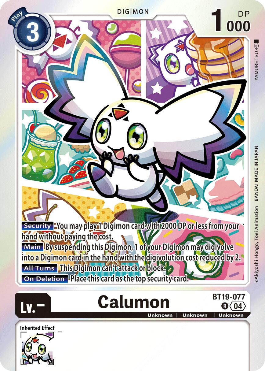 Calumon [BT19-077] [Release Special Booster Ver.2.5] | Shuffle n Cut Hobbies & Games