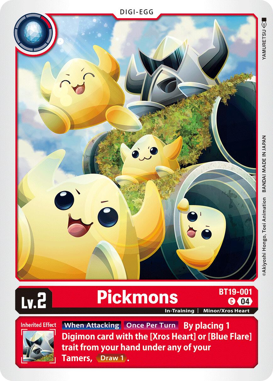Pickmons [BT19-001] [Release Special Booster Ver.2.5] | Shuffle n Cut Hobbies & Games