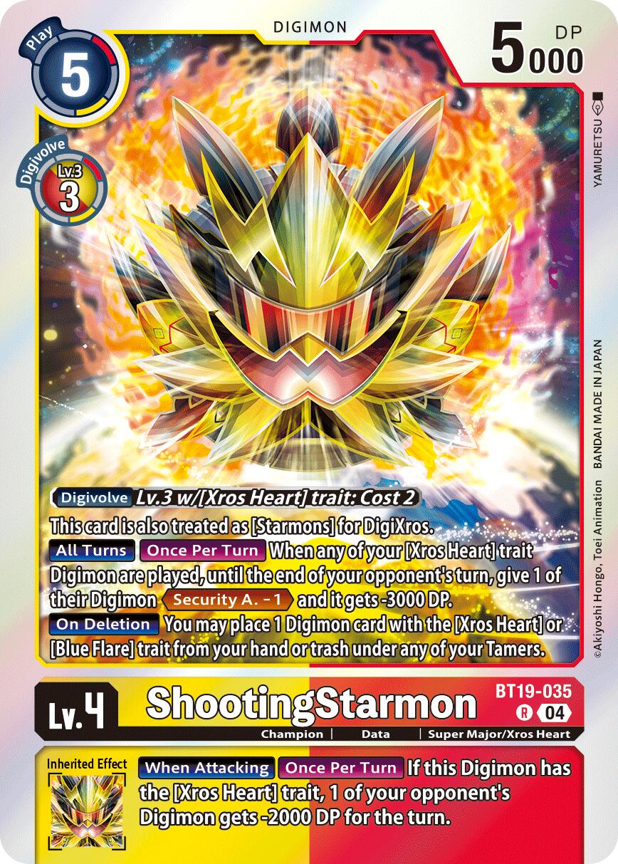 ShootingStarmon [BT19-035] [Release Special Booster Ver.2.5] | Shuffle n Cut Hobbies & Games