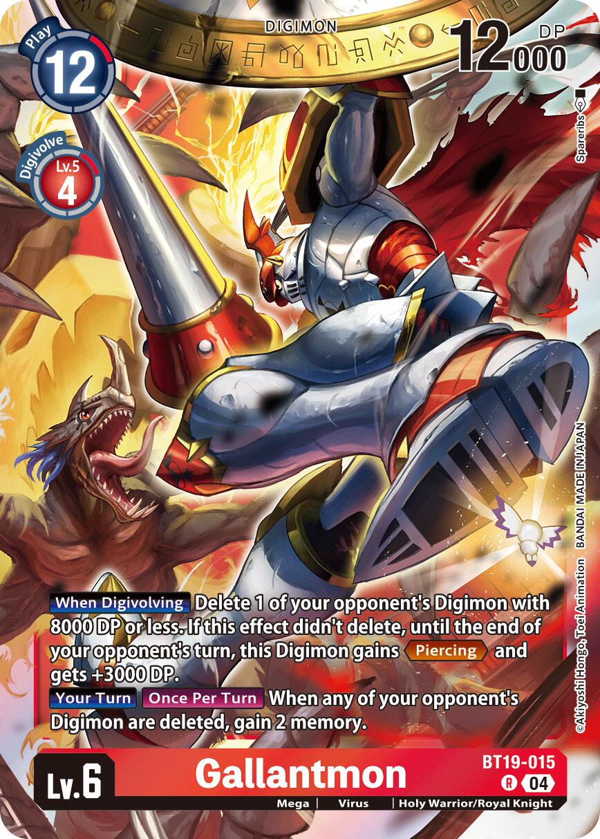 Gallantmon [BT19-015] [Release Special Booster Ver.2.5] | Shuffle n Cut Hobbies & Games