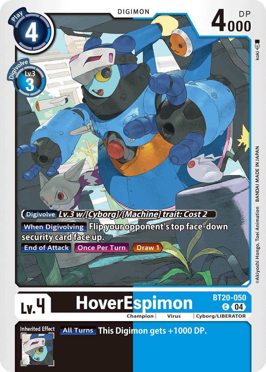 HoverEspimon [BT20-050] [Release Special Booster Ver.2.5] | Shuffle n Cut Hobbies & Games