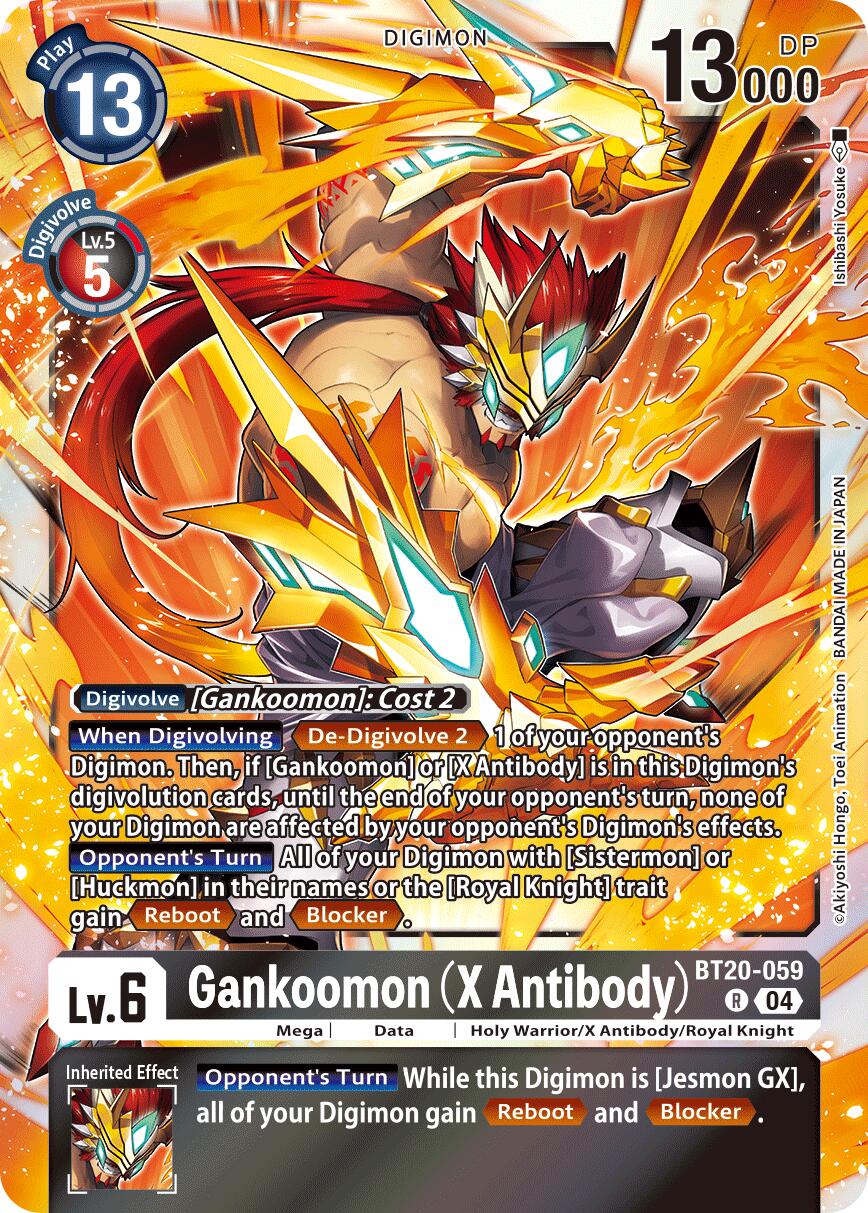 Gankoomon [BT20-059] (X Antibody) [Release Special Booster Ver.2.5] | Shuffle n Cut Hobbies & Games