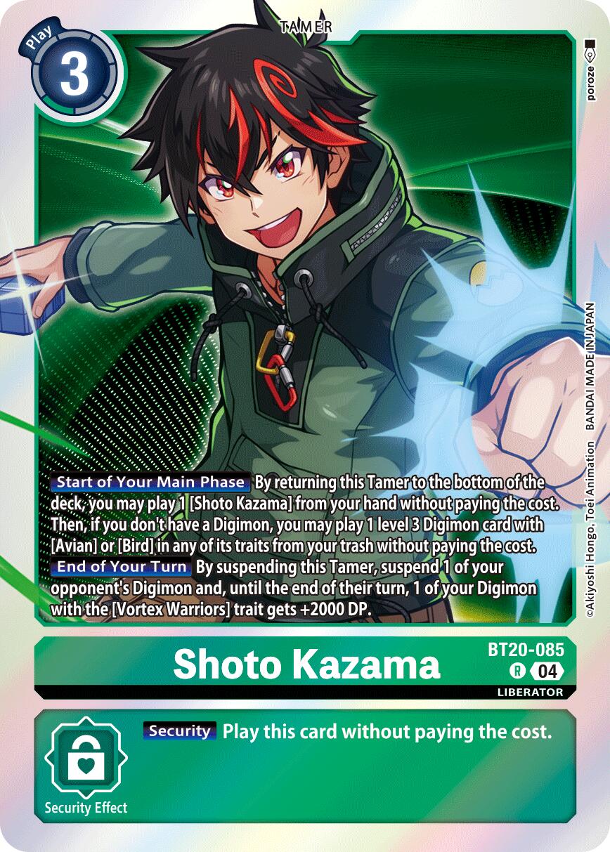 Shoto Kazama [BT20-085] [Release Special Booster Ver.2.5] | Shuffle n Cut Hobbies & Games
