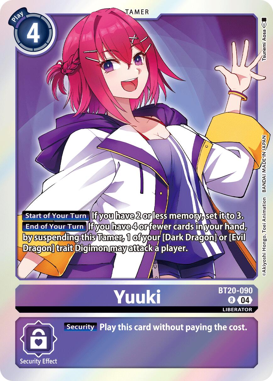 Yuuki [BT20-090] [Release Special Booster Ver.2.5] | Shuffle n Cut Hobbies & Games