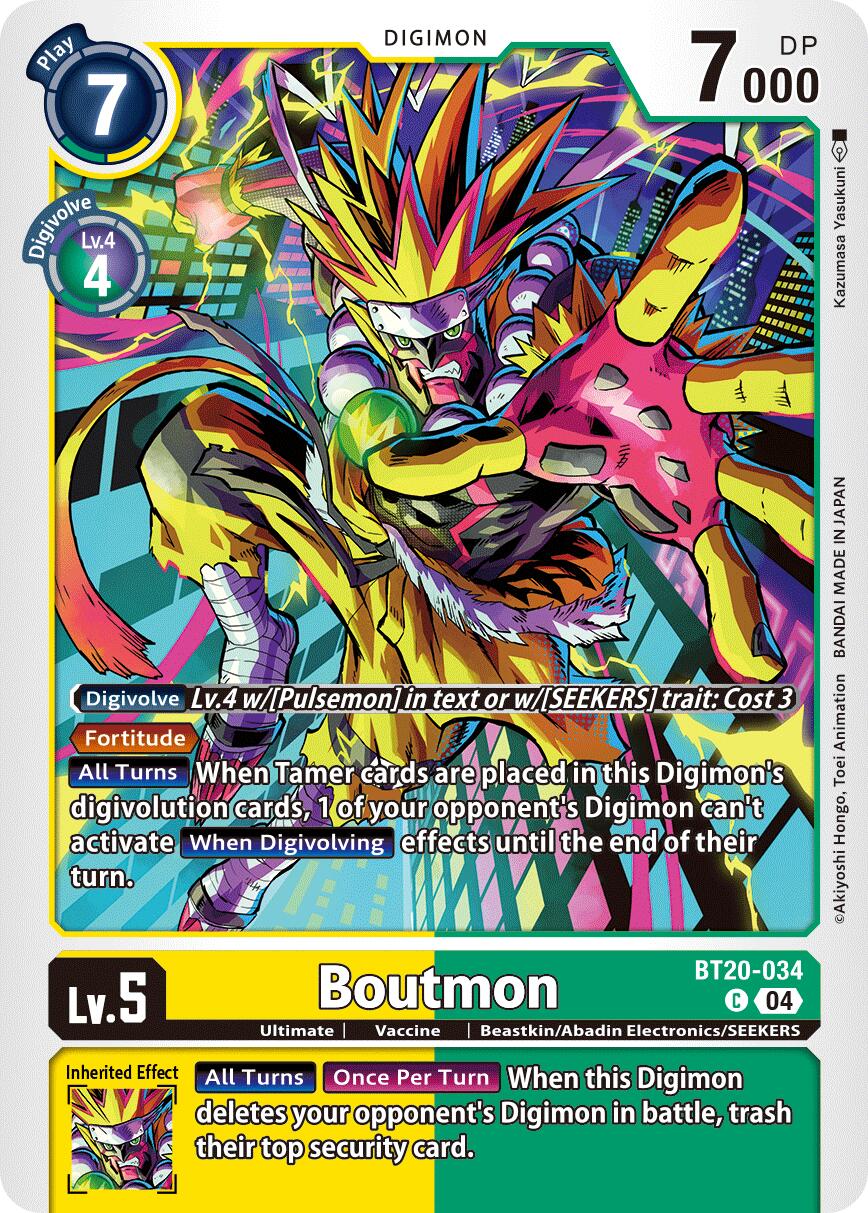 Boutmon [BT20-034] [Release Special Booster Ver.2.5] | Shuffle n Cut Hobbies & Games
