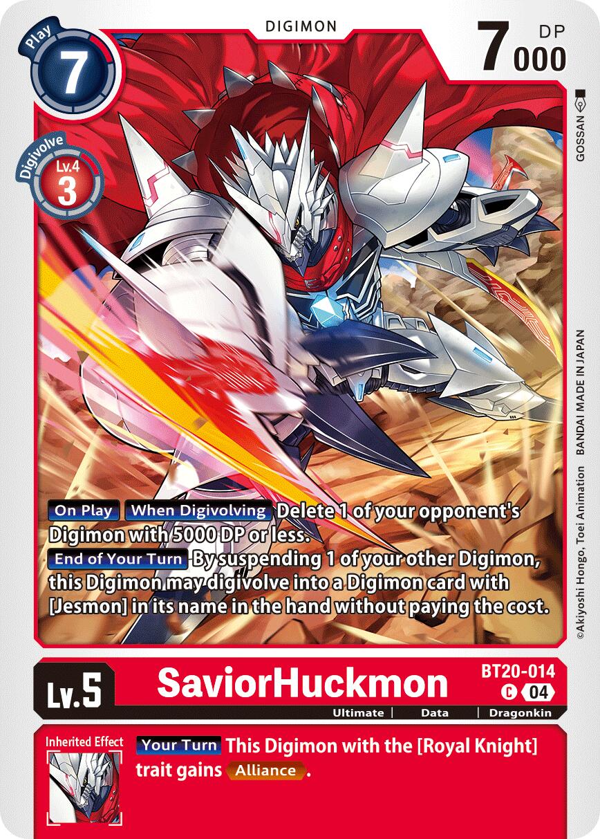 SaviorHuckmon [BT20-014] [Release Special Booster Ver.2.5] | Shuffle n Cut Hobbies & Games