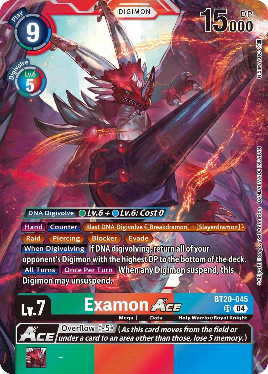 Examon ACE [BT20-045] [Release Special Booster Ver.2.5] | Shuffle n Cut Hobbies & Games