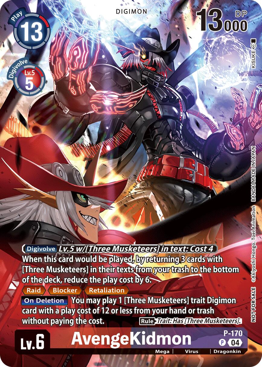 AvengeKidmon [P-170] (Update Pack 2025) [Release Special Booster Ver.2.5] | Shuffle n Cut Hobbies & Games