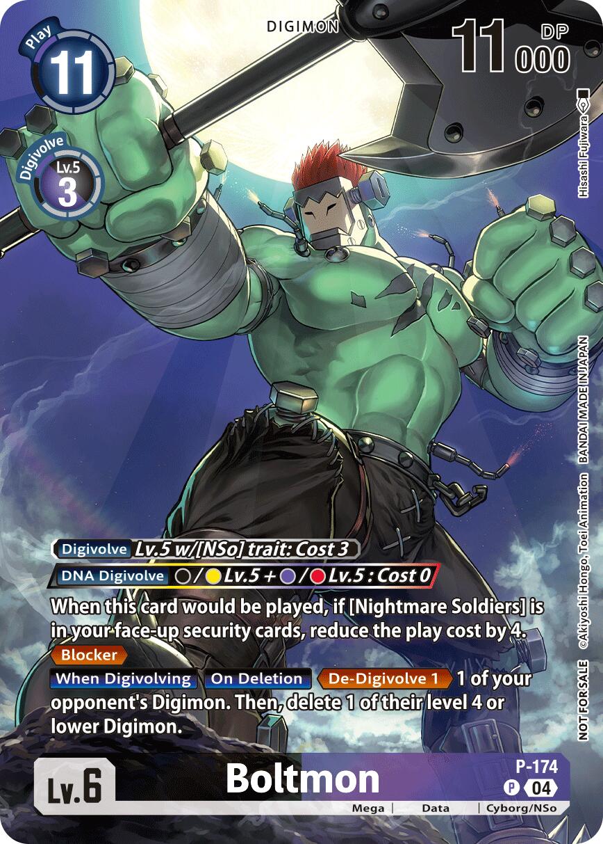 Boltmon [P-174] (Update Pack 2025) [Release Special Booster Ver.2.5] | Shuffle n Cut Hobbies & Games