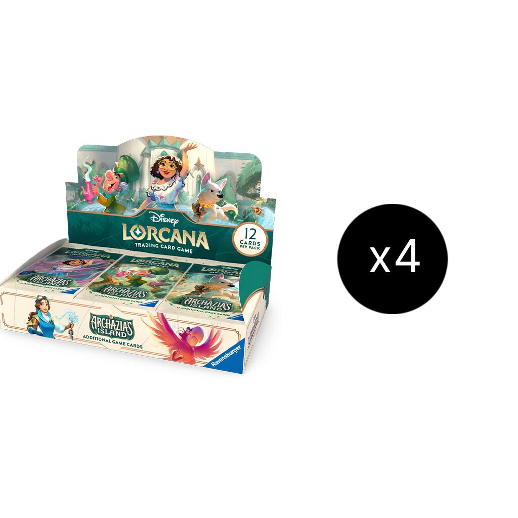 Disney Lorcana: Archazia's Island - Booster Box Case | Shuffle n Cut Hobbies & Games