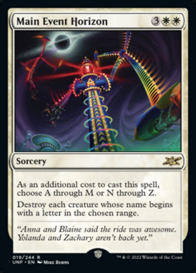 Main Event Horizon [Unfinity] | Shuffle n Cut Hobbies & Games