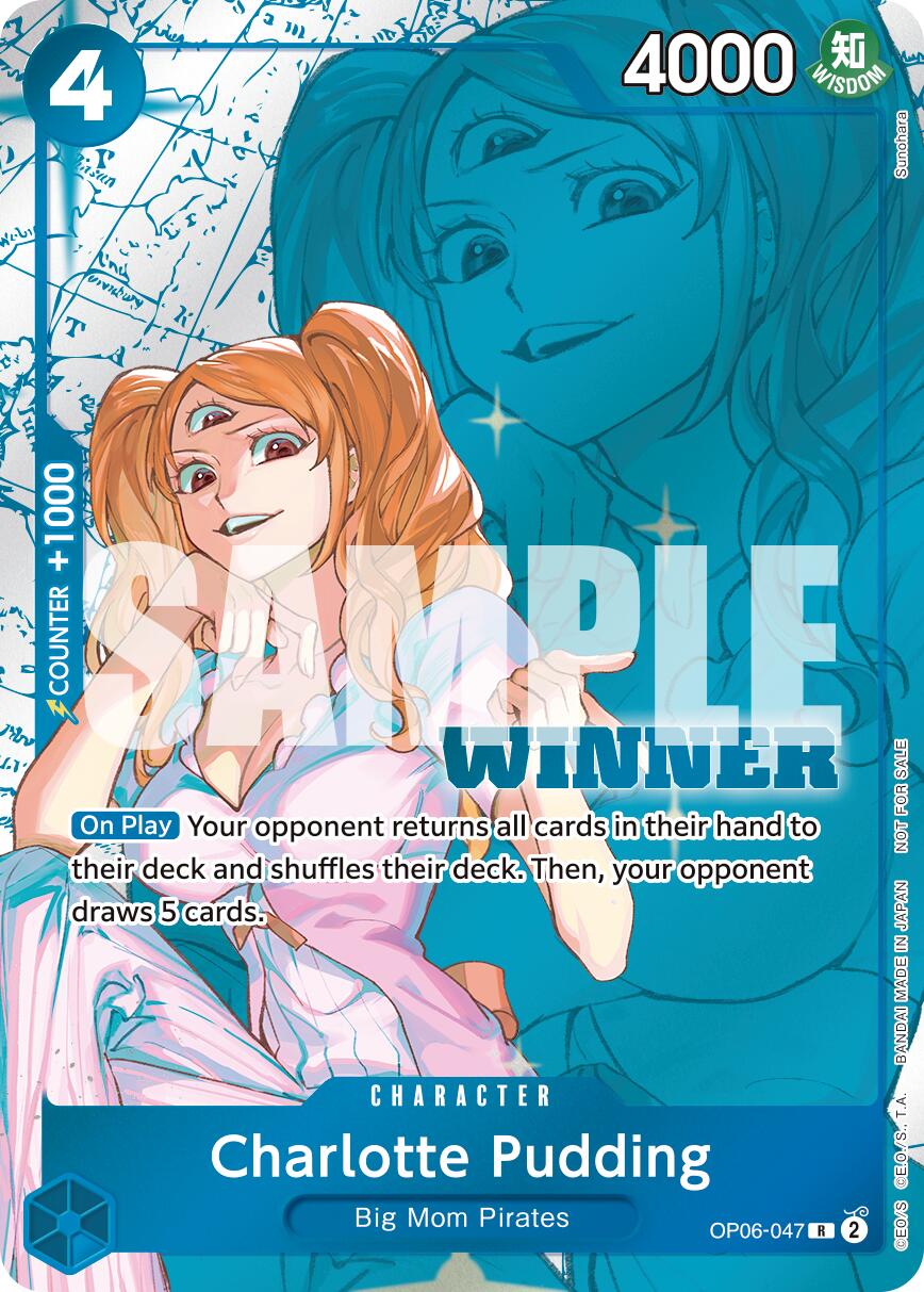 Charlotte Pudding (Winner Pack 2025 Vol. 1) [One Piece Promotion Cards] | Shuffle n Cut Hobbies & Games