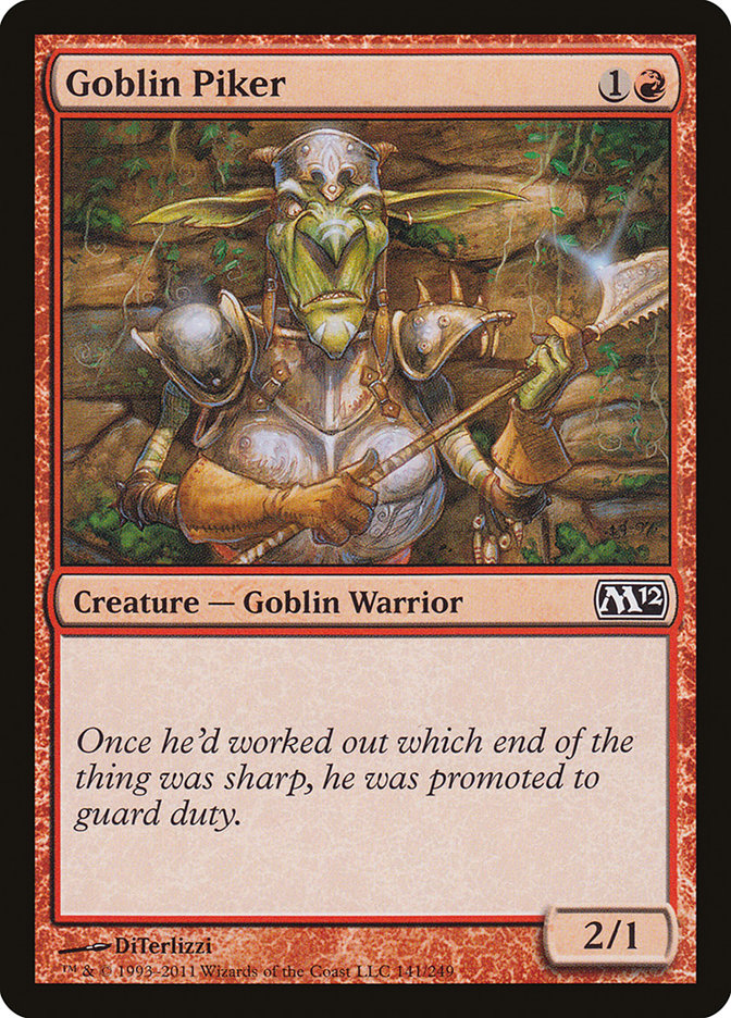 Goblin Piker [Magic 2012] | Shuffle n Cut Hobbies & Games