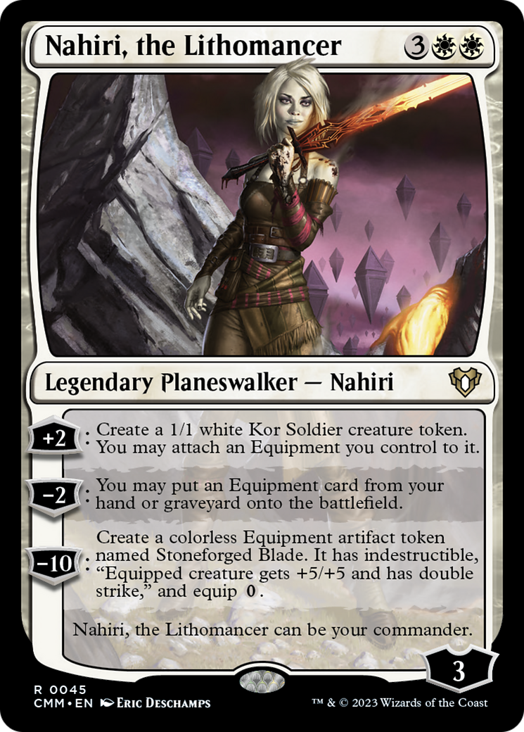 Nahiri, the Lithomancer [Commander Masters] | Shuffle n Cut Hobbies & Games