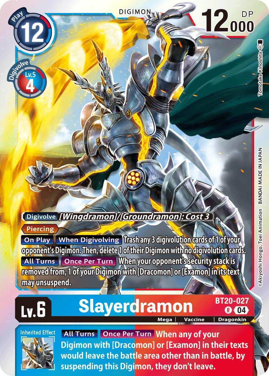 Slayerdramon [BT20-027] [Release Special Booster Ver.2.5] | Shuffle n Cut Hobbies & Games
