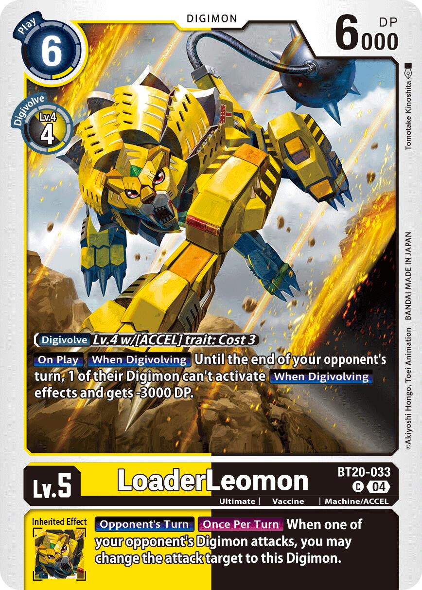 LoaderLeomon [BT20-033] [Release Special Booster Ver.2.5] | Shuffle n Cut Hobbies & Games