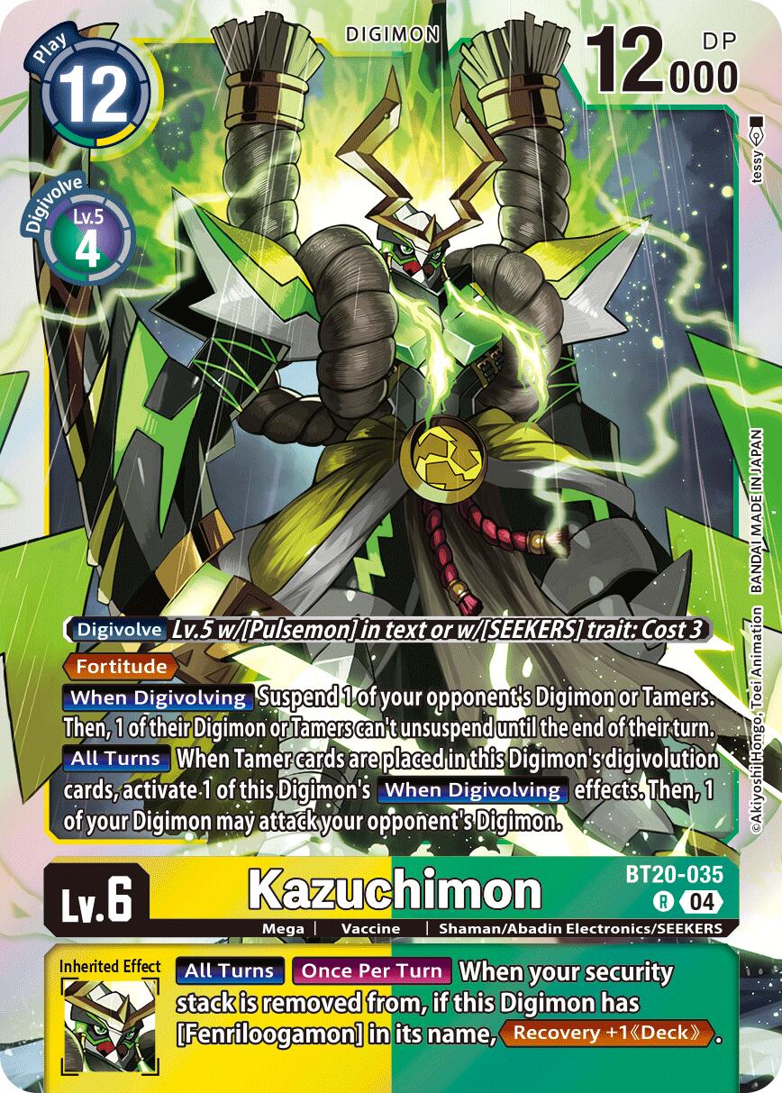 Kazuchimon [BT20-035] [Release Special Booster Ver.2.5] | Shuffle n Cut Hobbies & Games