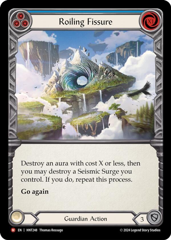 Roiling Fissure [HNT248] (The Hunted)  Rainbow Foil | Shuffle n Cut Hobbies & Games