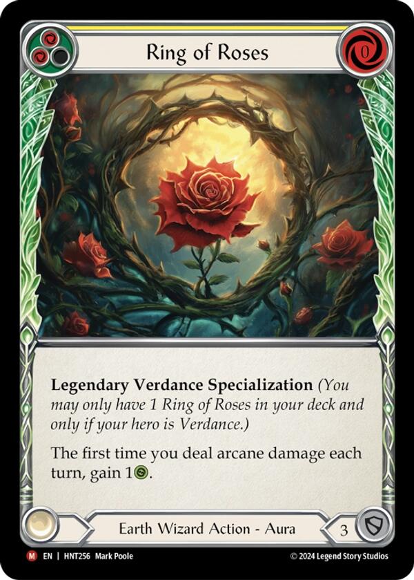 Ring of Roses [HNT256] (The Hunted)  Cold Foil | Shuffle n Cut Hobbies & Games