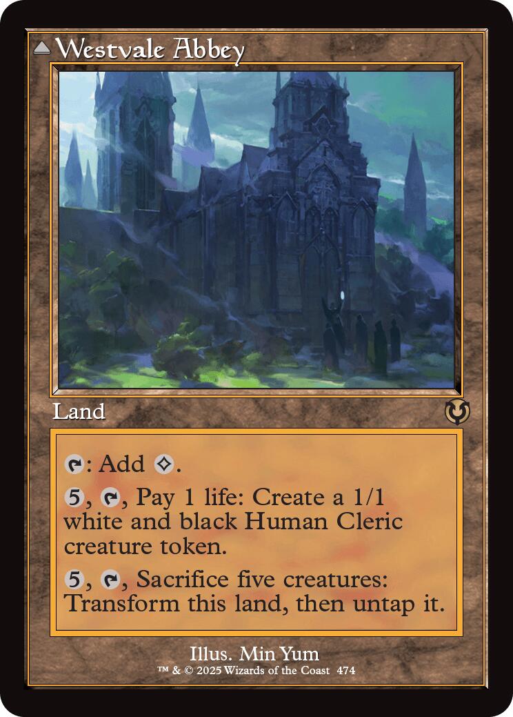 Westvale Abbey // Ormendahl, Profane Prince (Retro Frame) [Innistrad Remastered] | Shuffle n Cut Hobbies & Games