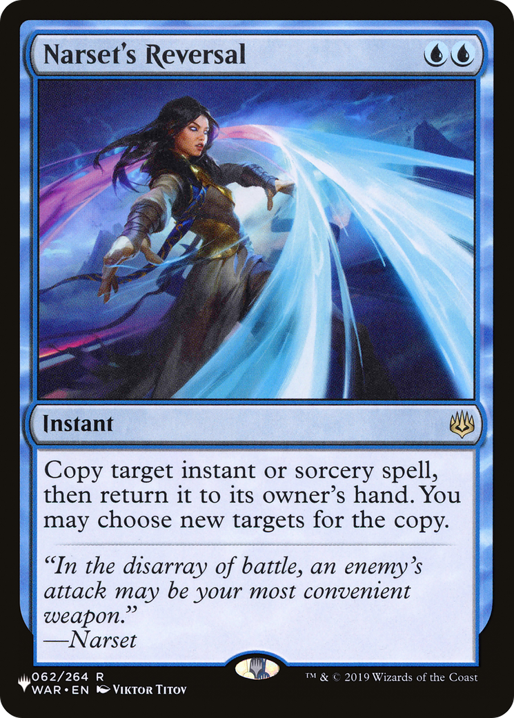 Narset's Reversal [The List] | Shuffle n Cut Hobbies & Games