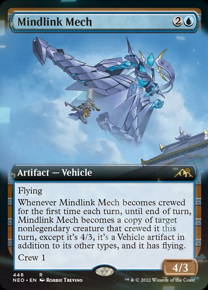 Mindlink Mech (Extended Art) [Kamigawa: Neon Dynasty] | Shuffle n Cut Hobbies & Games