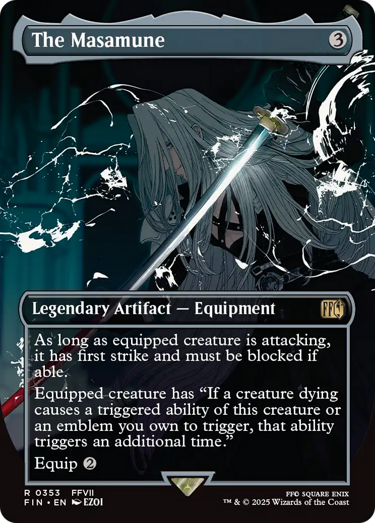 The Masamune (Borderless) [FINAL FANTASY] | Shuffle n Cut Hobbies & Games