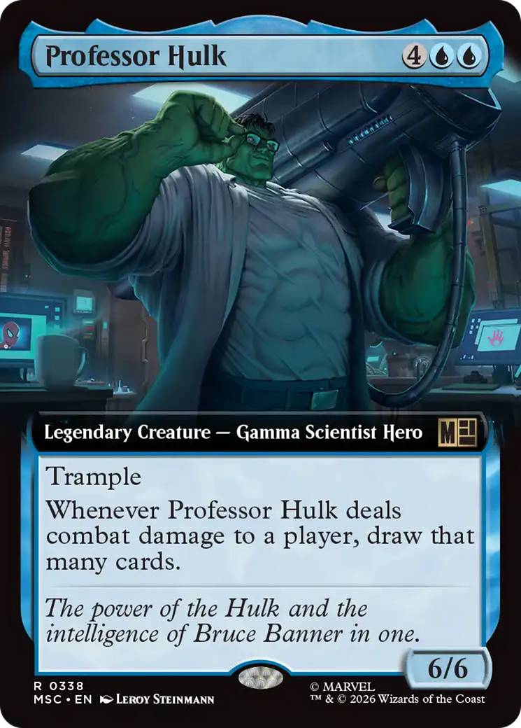 Professor Hulk (Extended Art) [Marvel Super Heroes Commander] | Shuffle n Cut Hobbies & Games