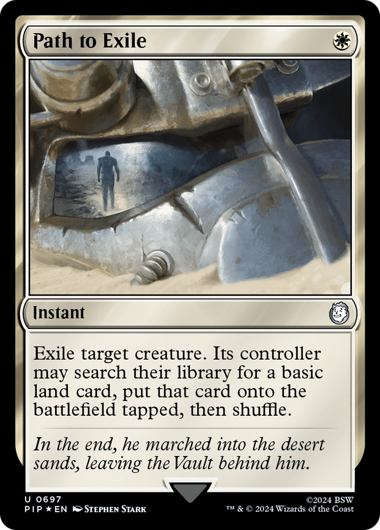 Path to Exile (Surge Foil) [Fallout] | Shuffle n Cut Hobbies & Games
