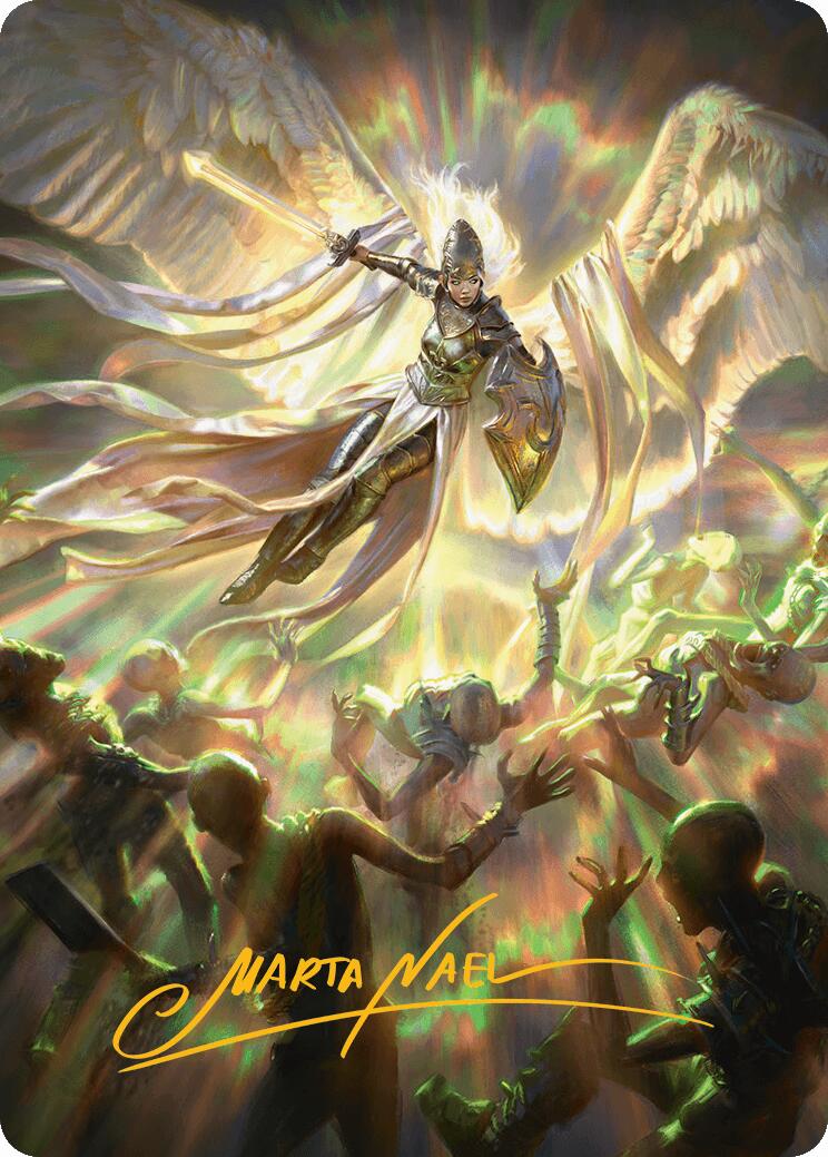 Vanquish the Horde Art Card (Gold-Stamped Signature) [Innistrad Remastered Art Series] | Shuffle n Cut Hobbies & Games