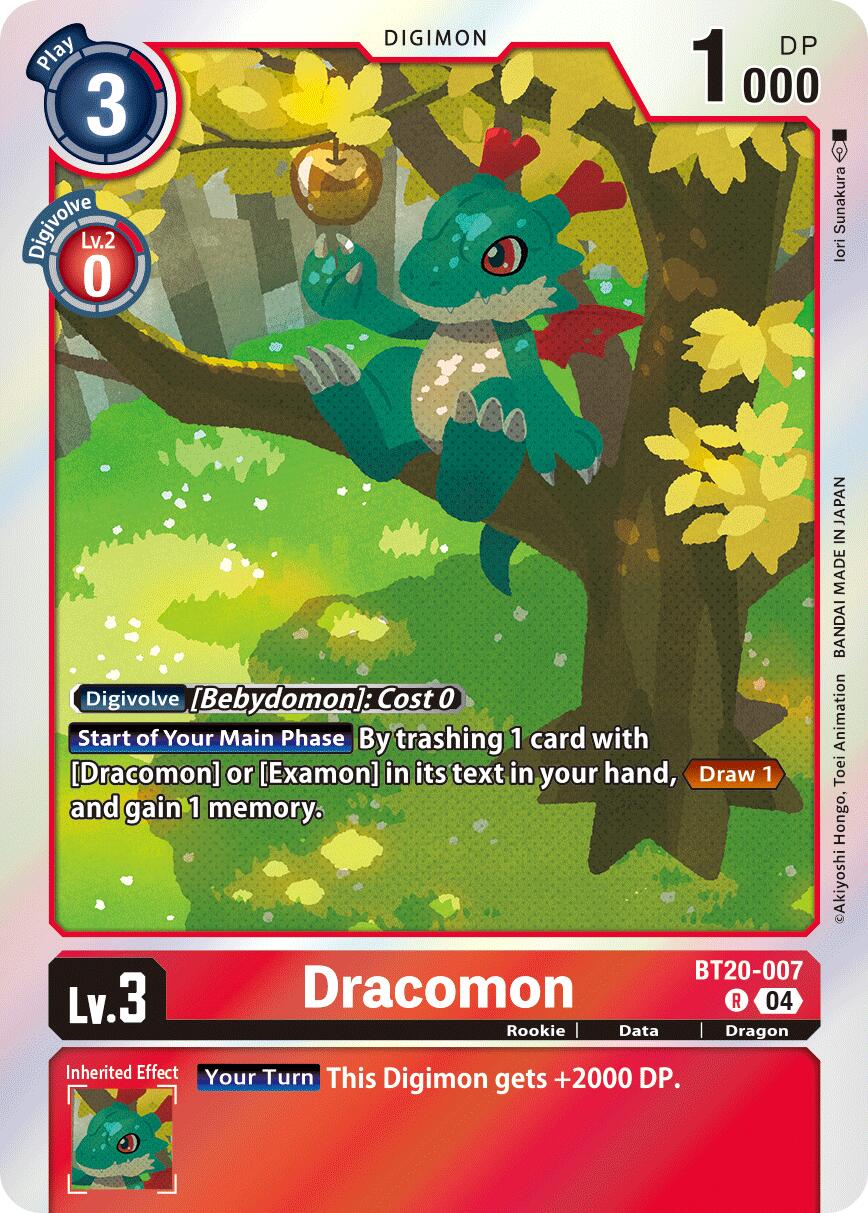 Dracomon [BT20-007] [Release Special Booster Ver.2.5] | Shuffle n Cut Hobbies & Games