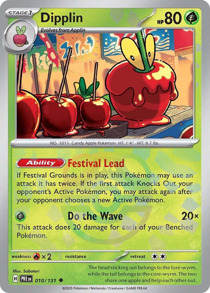 Dipplin (010/131) (Master Ball Pattern) [Scarlet & Violet: Prismatic Evolutions] | Shuffle n Cut Hobbies & Games
