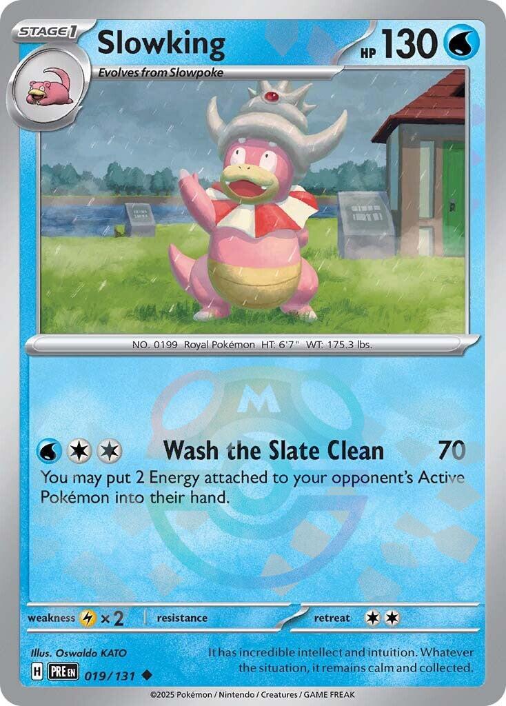 Slowking (019/131) (Master Ball Pattern) [Scarlet & Violet: Prismatic Evolutions] | Shuffle n Cut Hobbies & Games