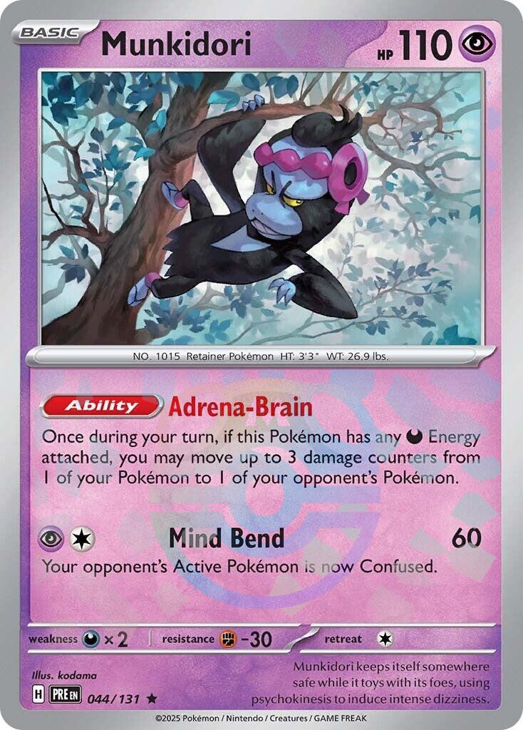 Munkidori (044/131) (Master Ball Pattern) [Scarlet & Violet: Prismatic Evolutions] | Shuffle n Cut Hobbies & Games