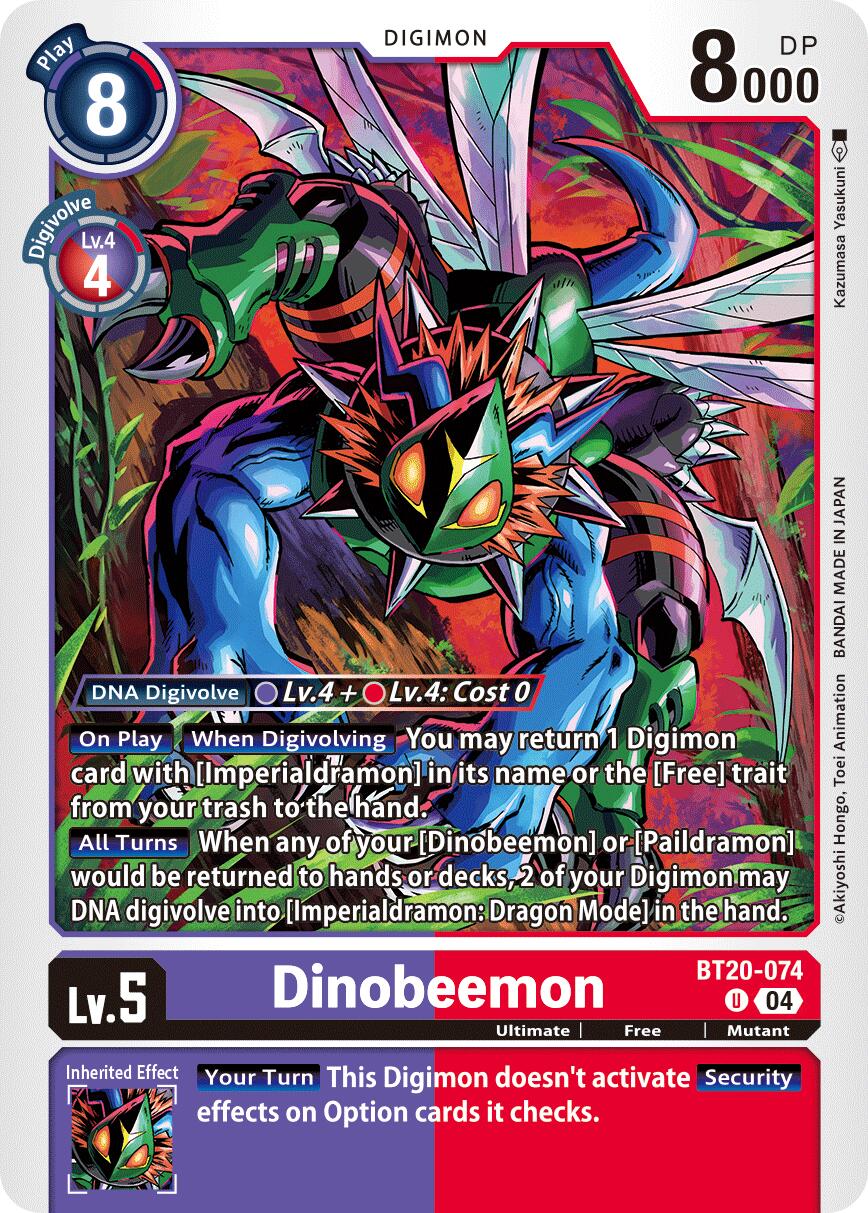 Dinobeemon [BT20-074] [Release Special Booster Ver.2.5] | Shuffle n Cut Hobbies & Games