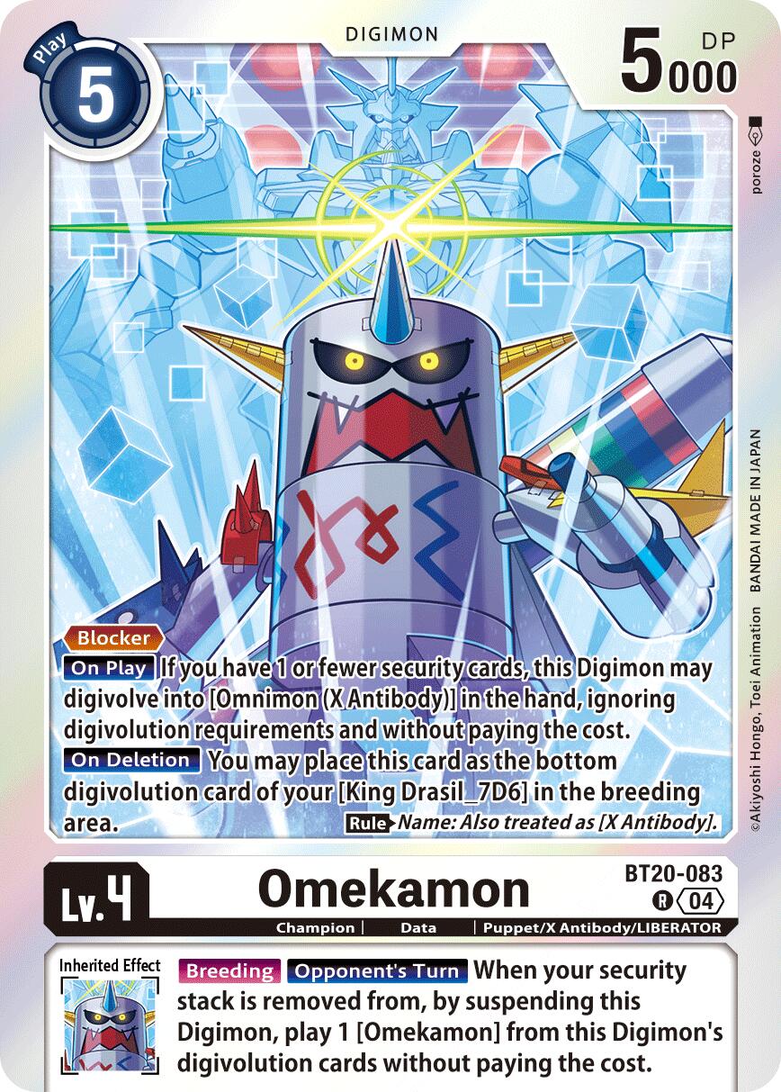 Omekamon [BT20-083] [Release Special Booster Ver.2.5] | Shuffle n Cut Hobbies & Games