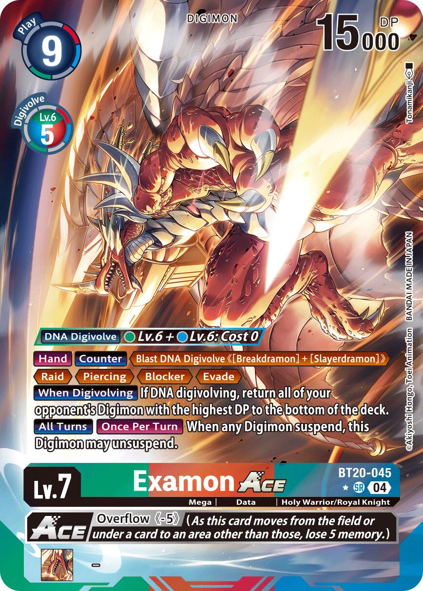 Examon ACE [BT20-045] (Alternate Art) [Release Special Booster Ver.2.5] | Shuffle n Cut Hobbies & Games