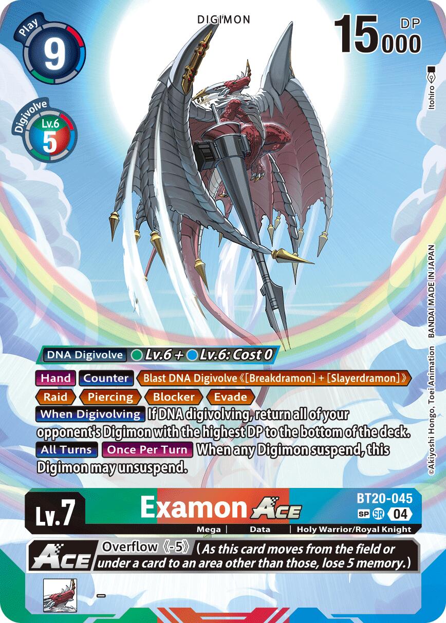 Examon ACE [BT20-045] (Textured) [Release Special Booster Ver.2.5] | Shuffle n Cut Hobbies & Games