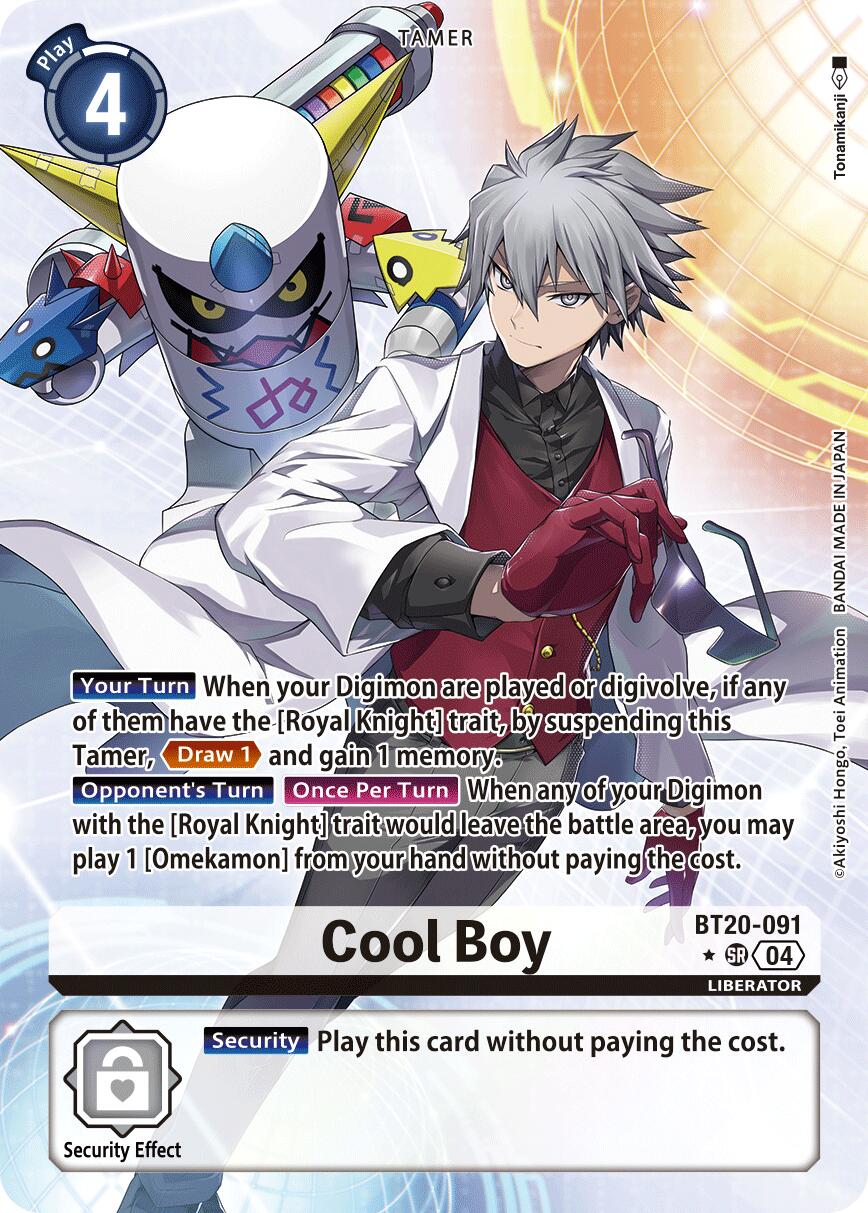 Cool Boy [BT20-091] (Alternate Art) [Release Special Booster Ver.2.5] | Shuffle n Cut Hobbies & Games