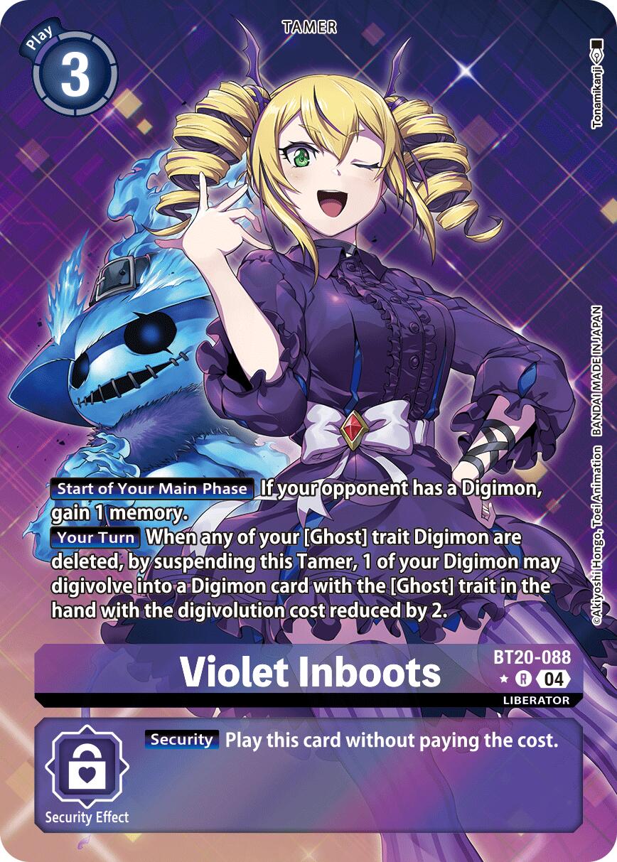 Violet Inboots [BT20-088] - BT20-088 (Alternate Art) [Release Special Booster Ver.2.5] | Shuffle n Cut Hobbies & Games