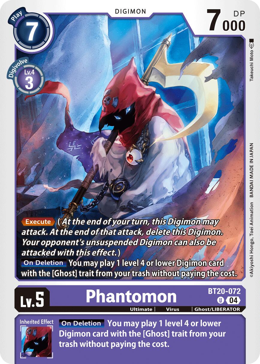 Phantomon [BT20-072] [Release Special Booster Ver.2.5] | Shuffle n Cut Hobbies & Games
