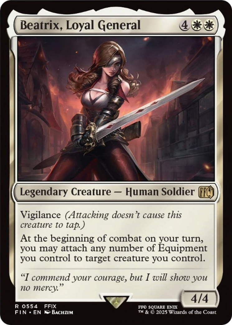 Beatrix, Loyal General [FINAL FANTASY] | Shuffle n Cut Hobbies & Games