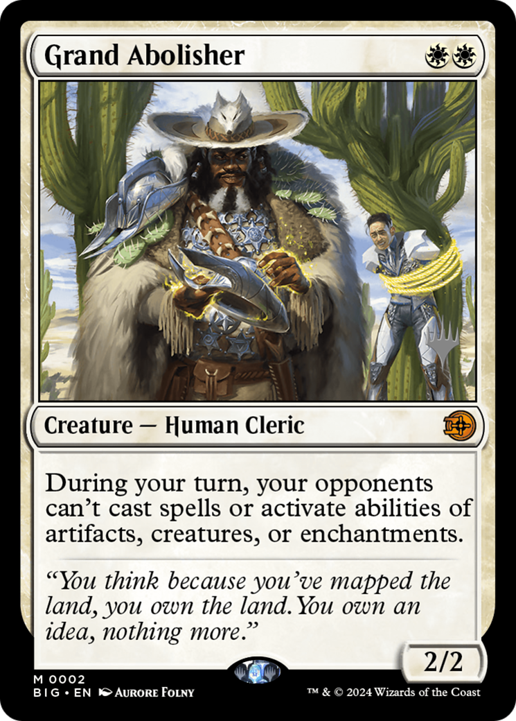 Grand Abolisher [Lorwyn Eclipsed Promos] | Shuffle n Cut Hobbies & Games