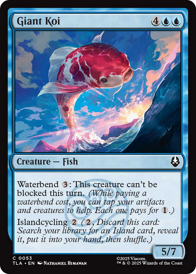 Giant Koi [Avatar: The Last Airbender] | Shuffle n Cut Hobbies & Games