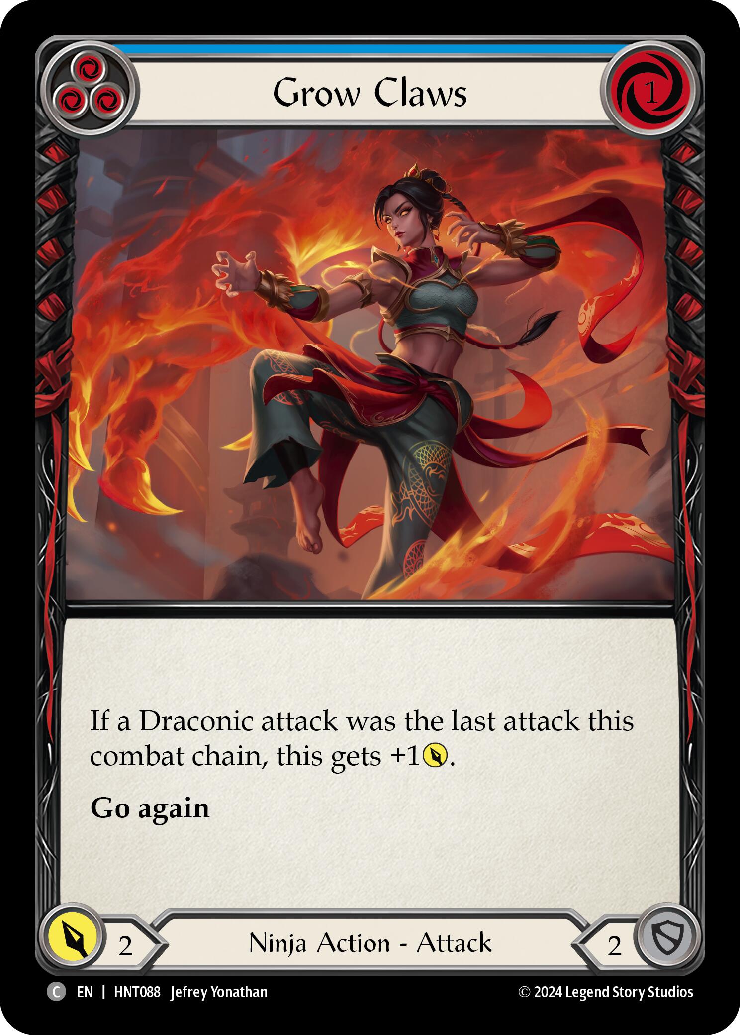 Grow Claws (Blue) [HNT088] (The Hunted) | Shuffle n Cut Hobbies & Games