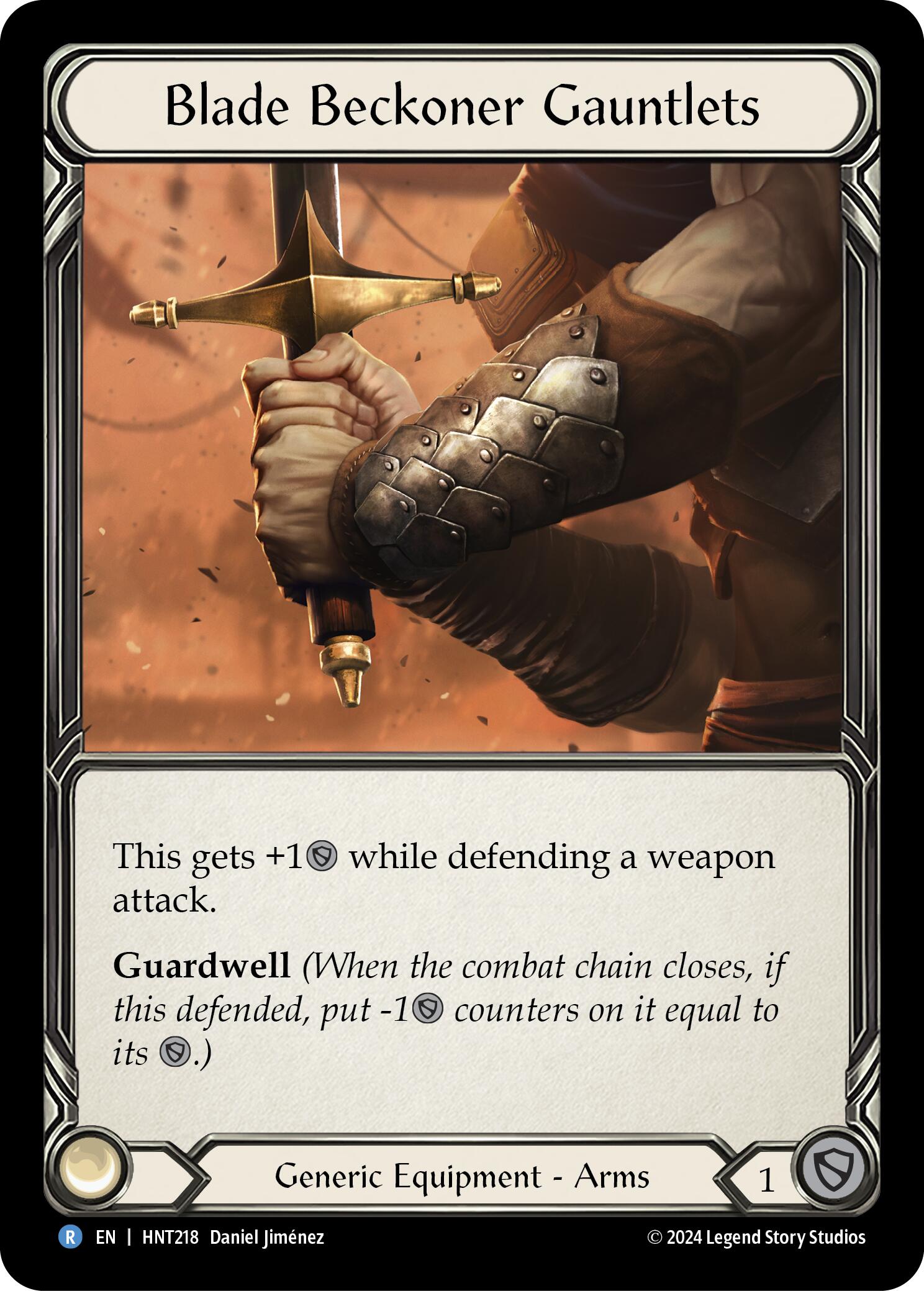 Blade Beckoner Gauntlets [HNT218] (The Hunted) | Shuffle n Cut Hobbies & Games
