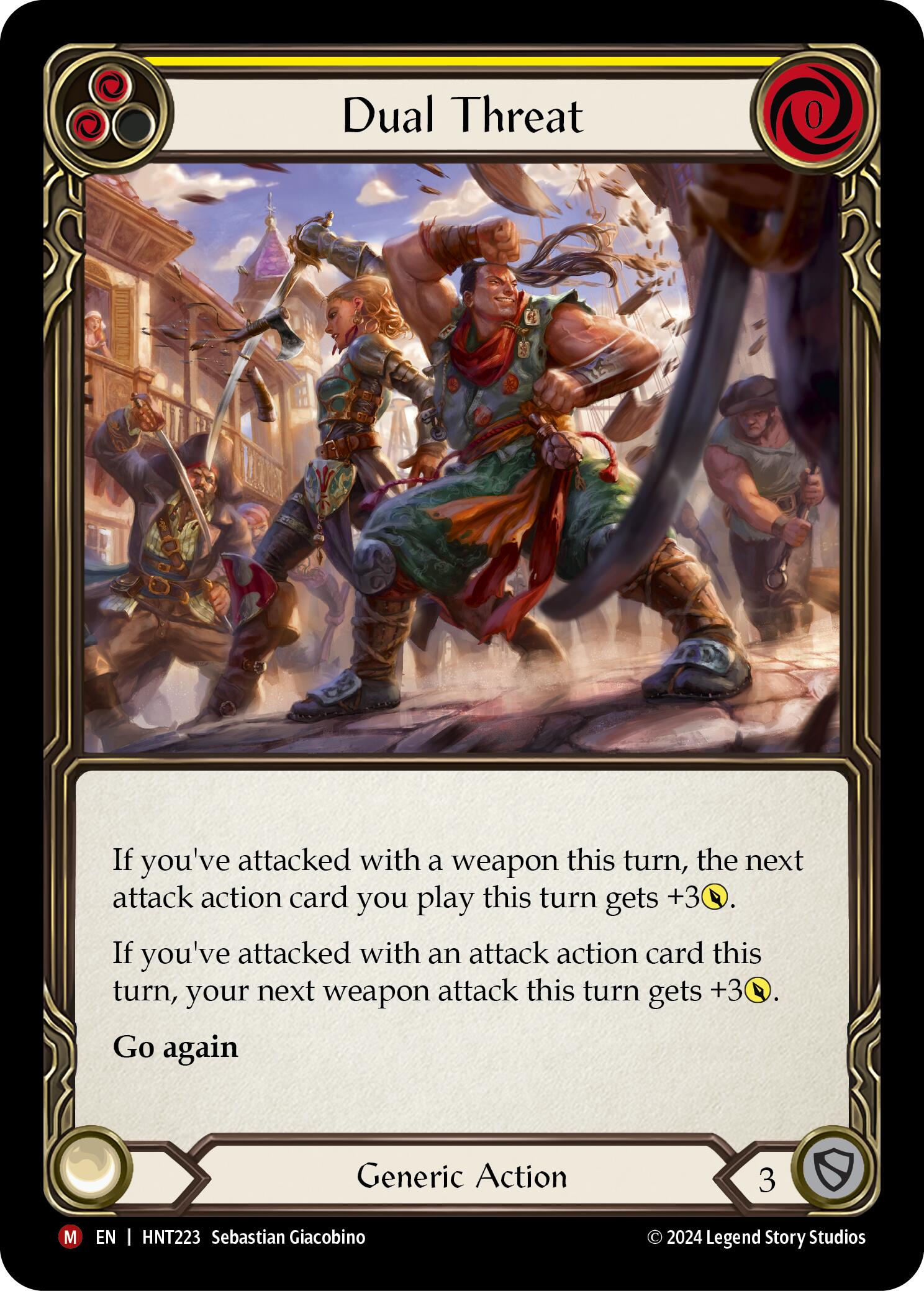 Dual Threat [HNT223] (The Hunted) | Shuffle n Cut Hobbies & Games