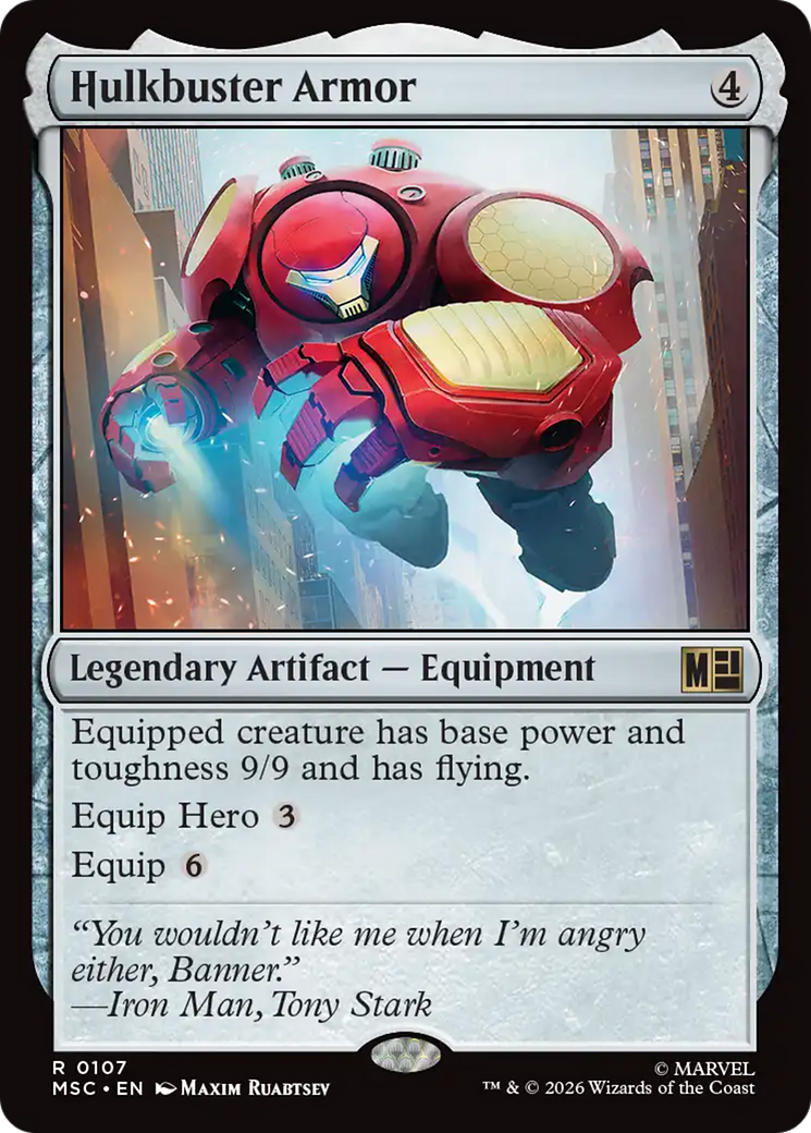 Hulkbuster Armor [Marvel Super Heroes Commander] | Shuffle n Cut Hobbies & Games